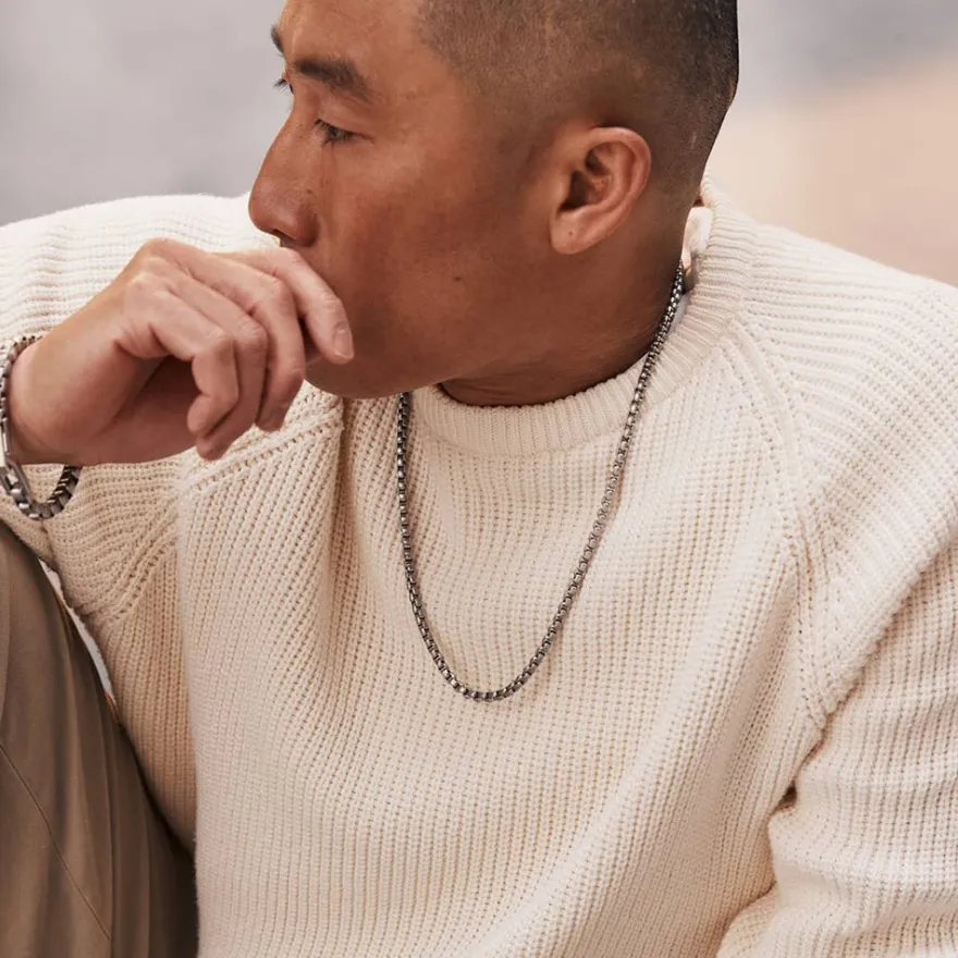 MVMT Chains|Necklaces^Box Chain Necklace