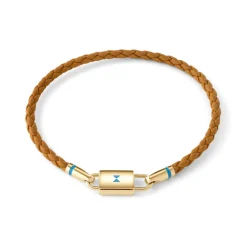 MVMT Bracelets^Braided Leather Bracelet