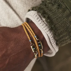 MVMT Bracelets^Braided Leather Bracelet