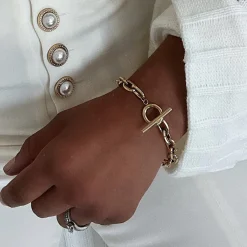 Women MVMT Chains|Bracelets^Chunky Cable Bracelet