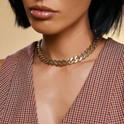 Women MVMT Necklaces^Chunky Padlock Necklace