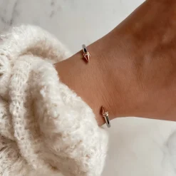 Women MVMT Cuffs|Bracelets^Crystal Stud Cuff Women's Bracelet
