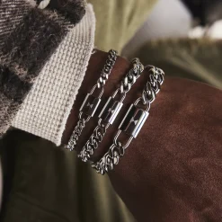 MVMT Bracelets^Curb Chain Bracelet - 5MM