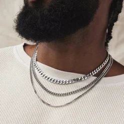 MVMT Necklaces^Curb Chain Necklace - 3MM