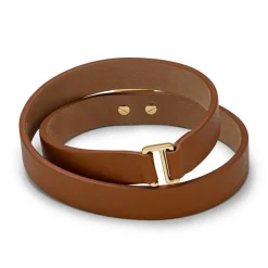 Women MVMT Heartlocks|Bracelets^Double Leather Heartlock Bracelet