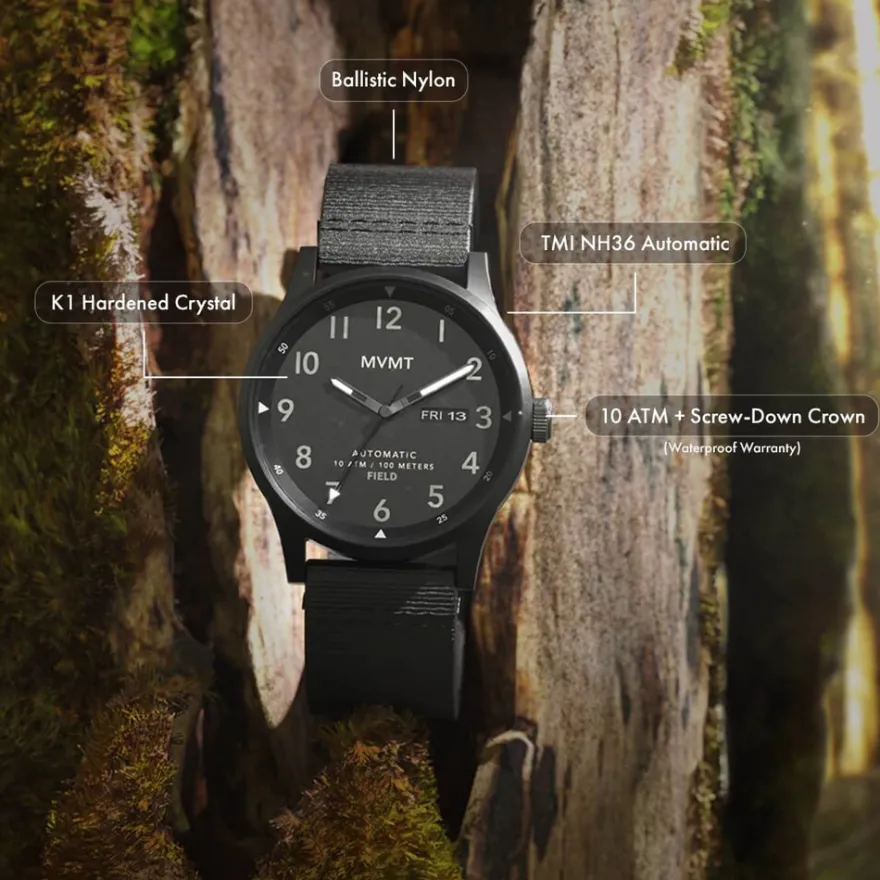 MVMT Waterproof|Automatic^Field Automatic