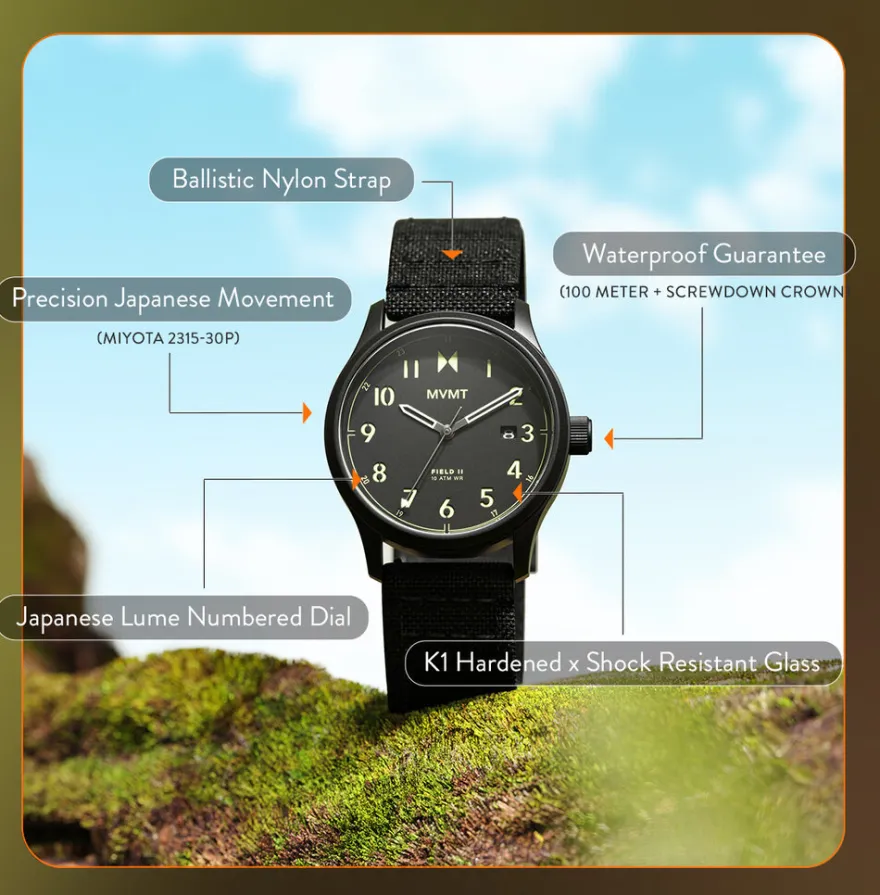 MVMT Waterproof|Shop All^Field II