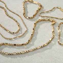 MVMT Necklaces^Figaro Box Chain Necklace