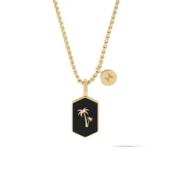 MVMT Necklaces^Hex Palm Tree Pendant Necklace