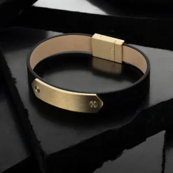 MVMT Leather|Bracelets^Leather ID Bracelet