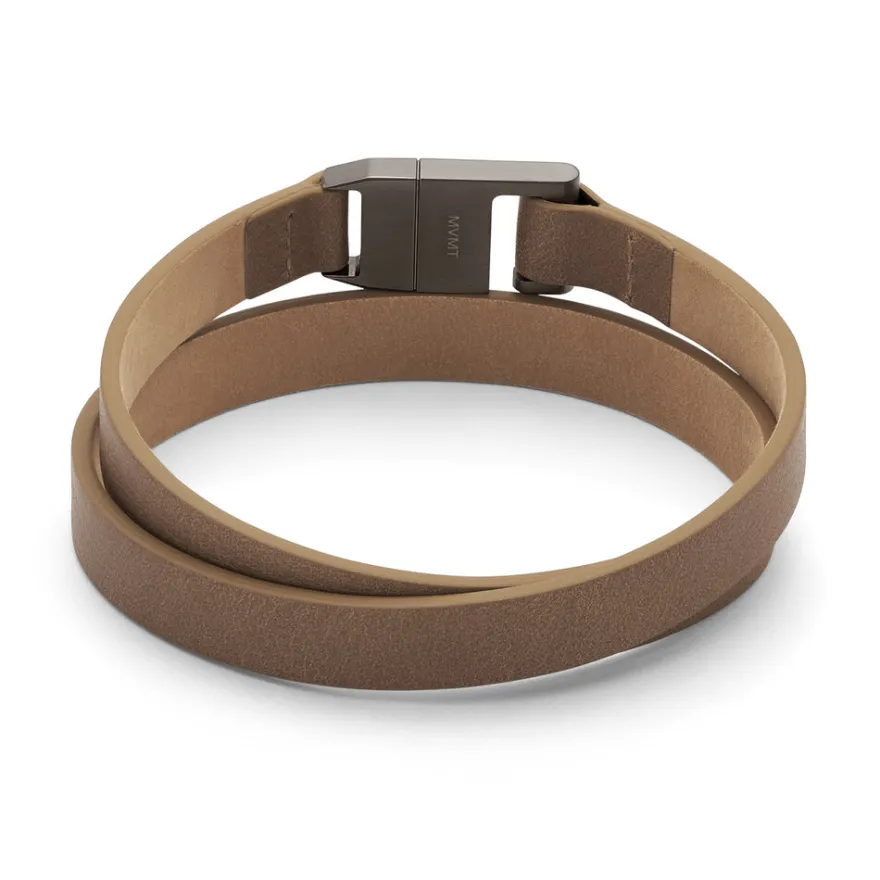 MVMT Leather|Bracelets^Leather Latch Bracelet