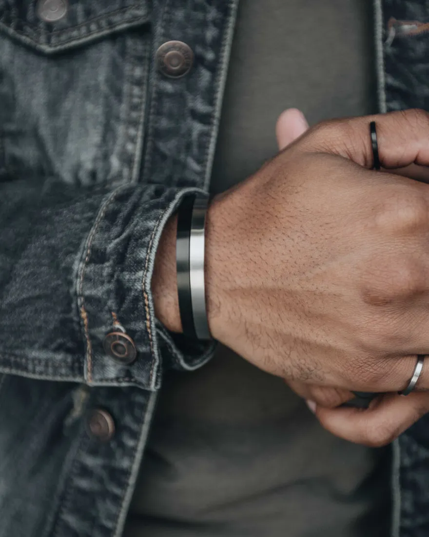MVMT Cuffs|Bracelets^Minimal Flat Cuff