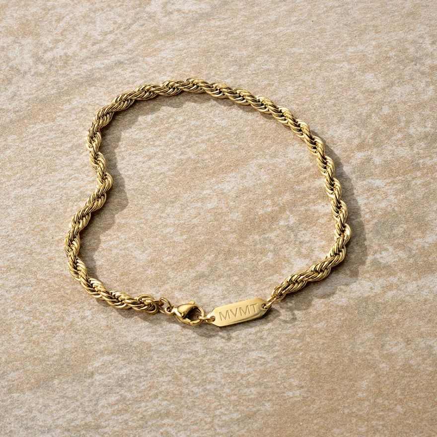 MVMT Bracelets^Rope Chain Bracelet - 3.9MM