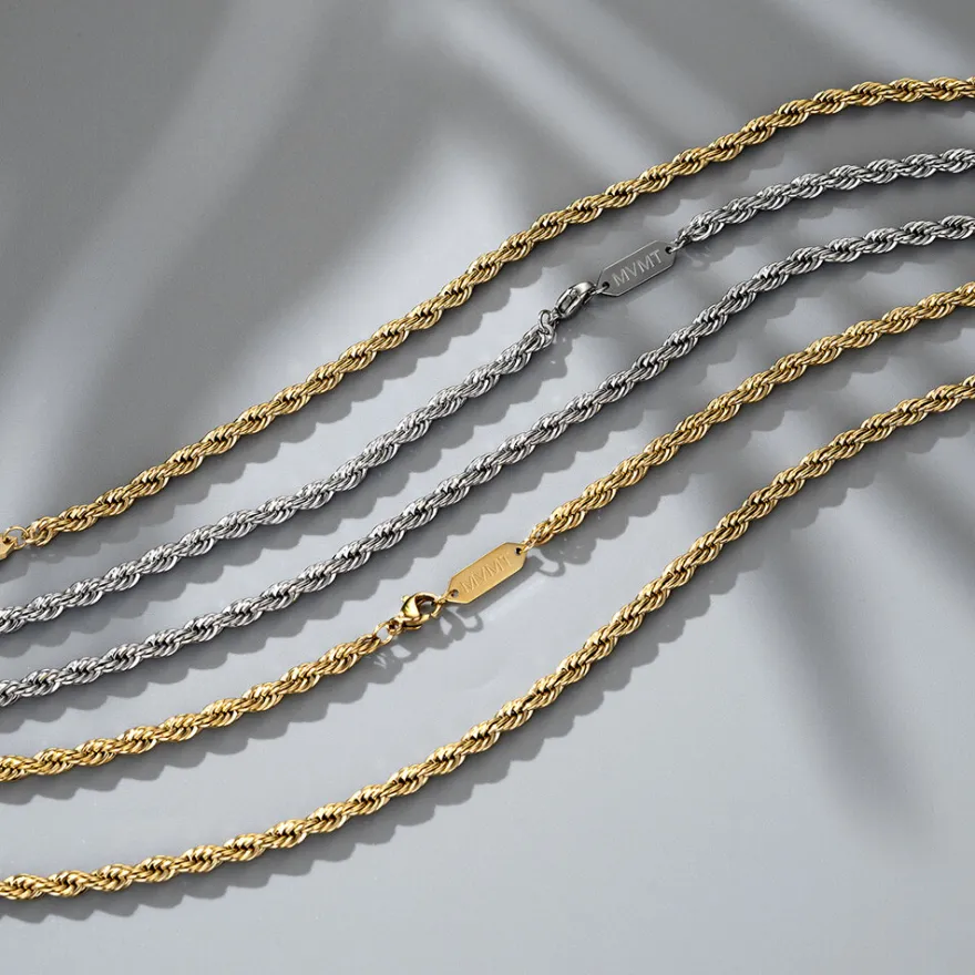 MVMT Bracelets^Rope Chain Bracelet - 3.9MM