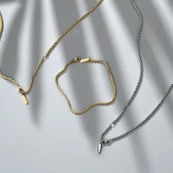 Women MVMT Bracelets^Rope Chain Bracelet - 2.4MM