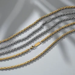 MVMT Bracelets^Rope Chain Bracelet - 3.9MM