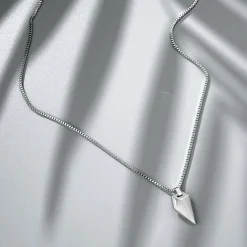 MVMT Necklaces^Sculpted Shark Tooth Pendant Necklace