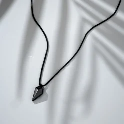 MVMT Necklaces^Sculpted Shark Tooth Pendant Necklace