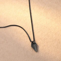 MVMT Necklaces^Sculpted Shark Tooth Pendant Necklace
