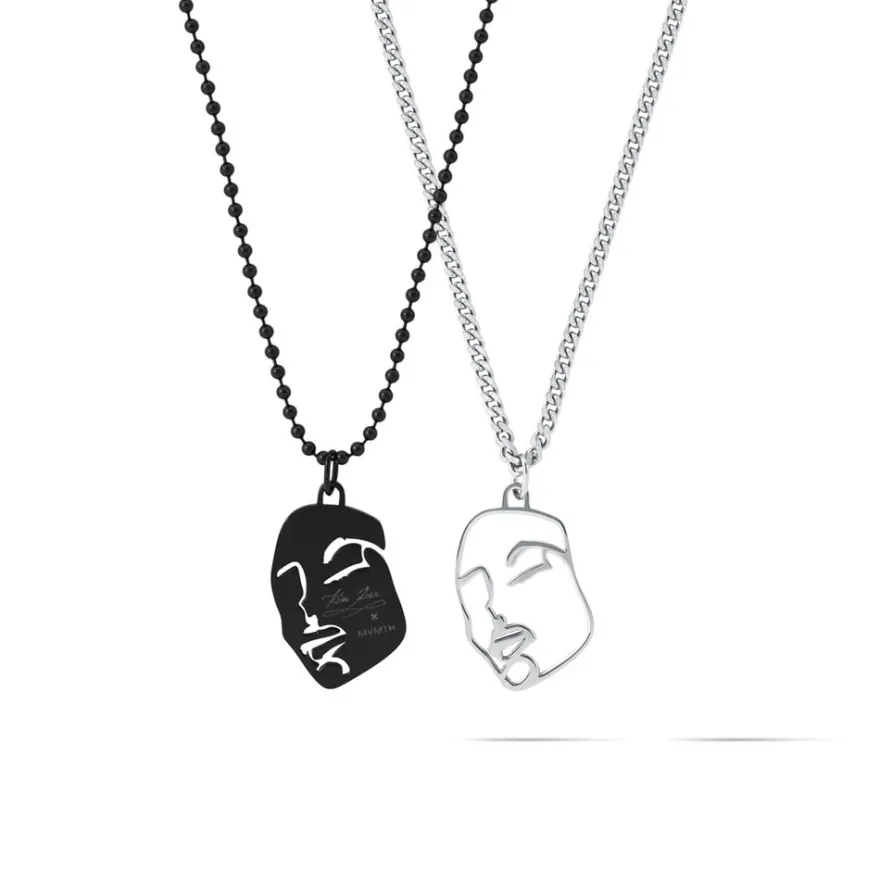Women MVMT Pendants|Kim Rose Collection^Yin & Yang Necklace Set