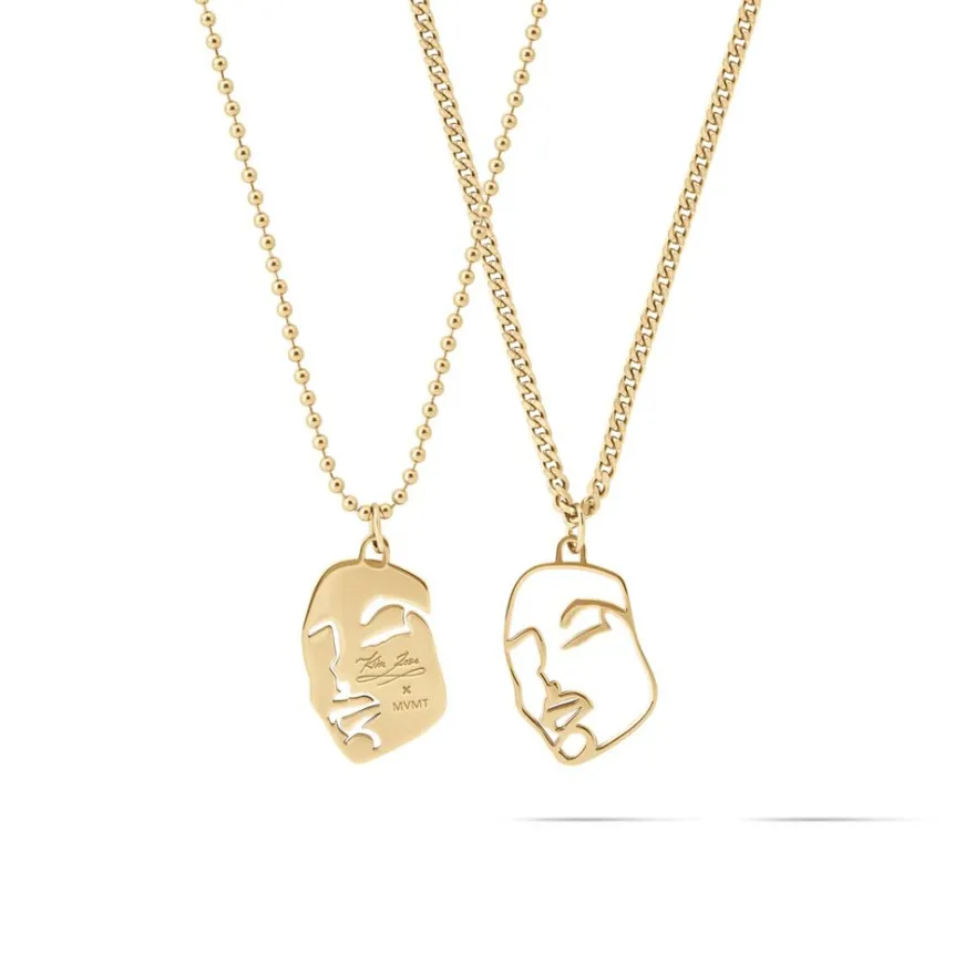 Women MVMT Pendants|Kim Rose Collection^Yin & Yang Necklace Set