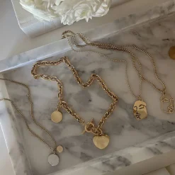 Women MVMT Pendants|Kim Rose Collection^Yin & Yang Necklace Set